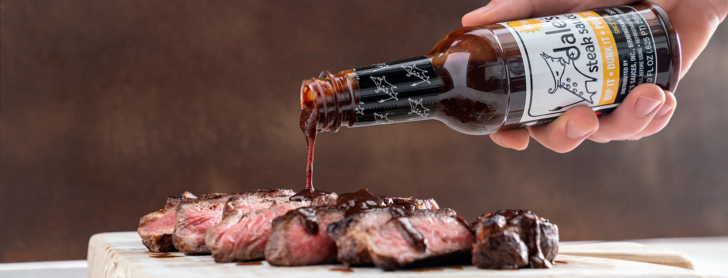 THREE BOTTLES Dale's Seasoning Steak Seasoning 16 oz Bottle Sauce Ribeye  Tbone – JT Outfitters