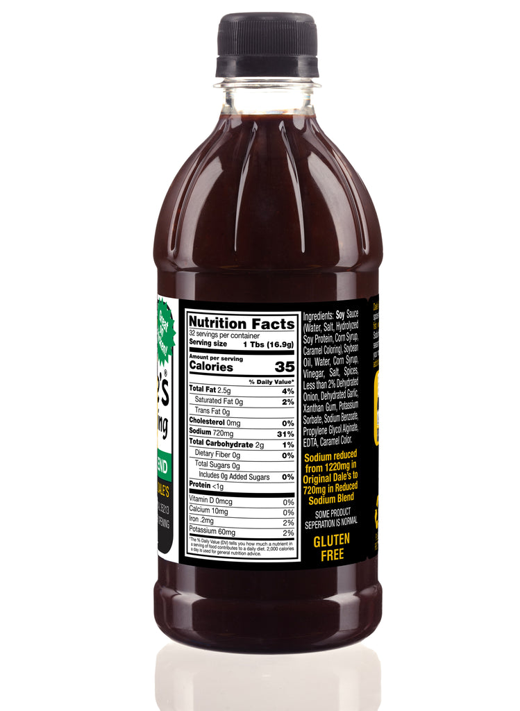 Reduced Sodium Blend (Case of 12/16 oz) – Dale's Seasoning